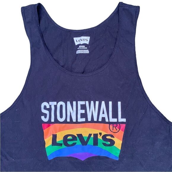 🌈‎ Levi’s Pride Stonewall Tank Top Unisex Medium - Picture 3 of 4